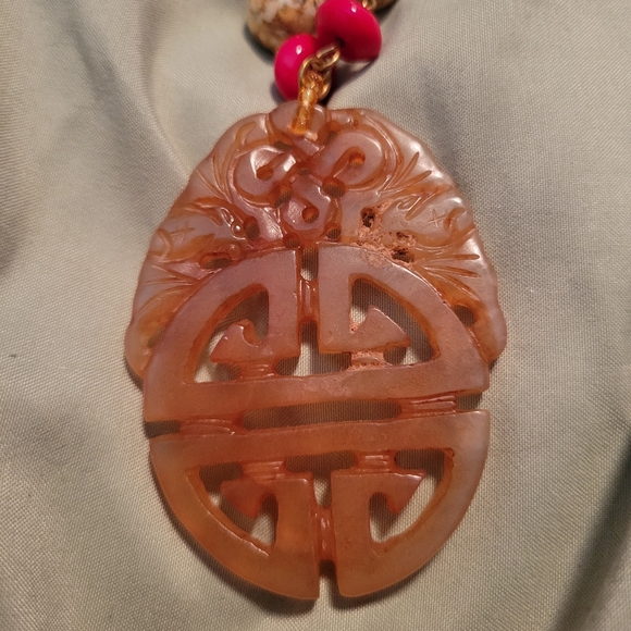 Vintage Joan River's Faux Jade - Picture 3 of 5